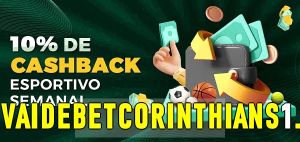 10% de bônus de cashback na vaidebetCorinthians 